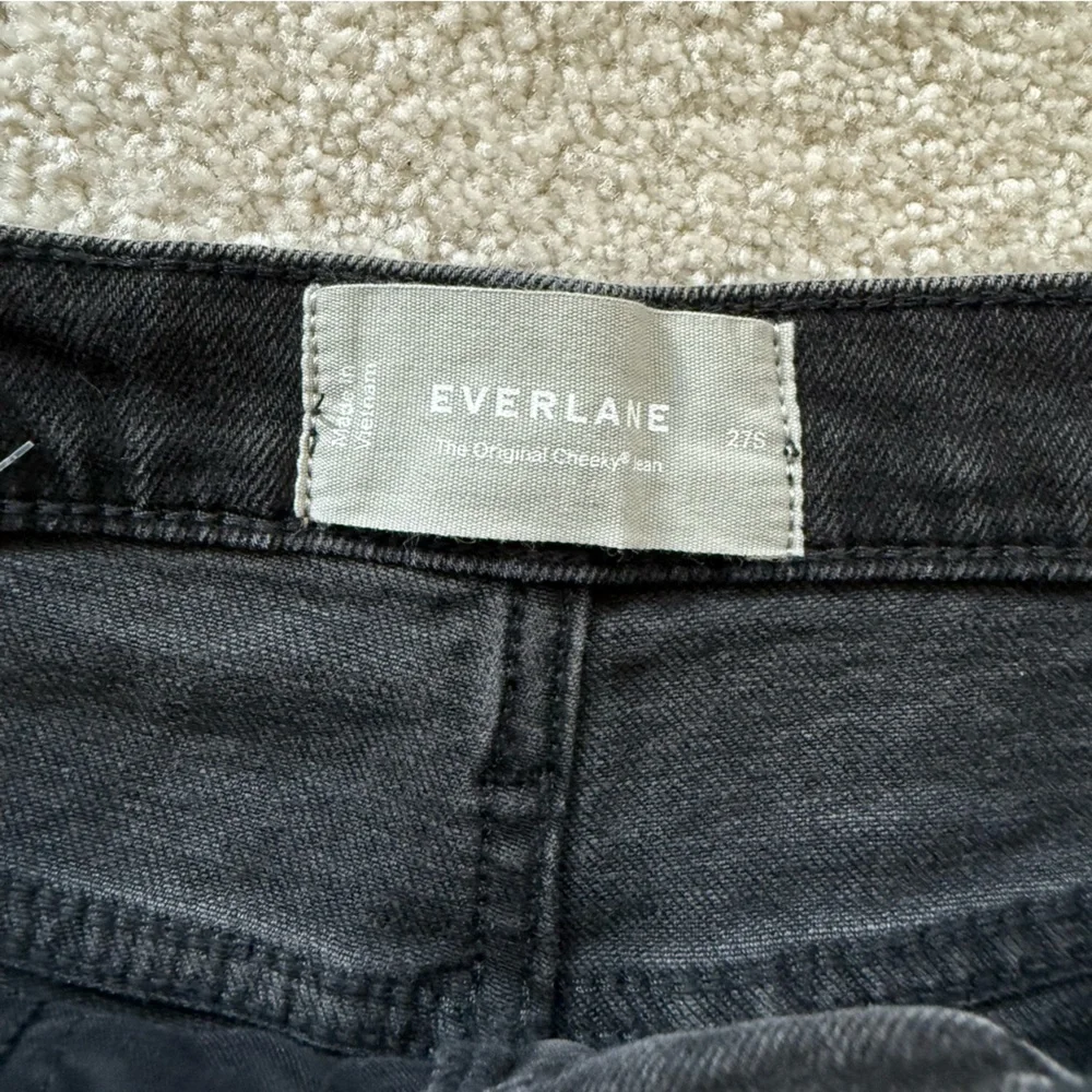 Everlane The Original Cheeky Jeans size 27, Black wash - Picture 2 of 10